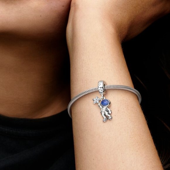 Astronaut In The Galaxy Dangle Charm Pandora Jewellery South Africa