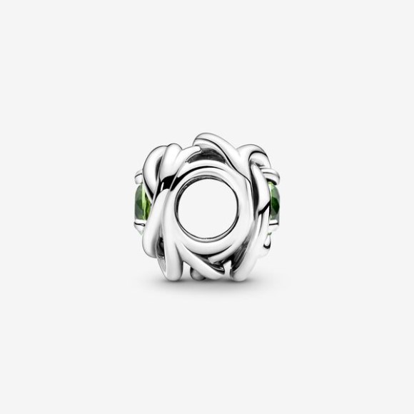 August Spring Green Eternity Circle Charm Pandora Jewellery South Africa