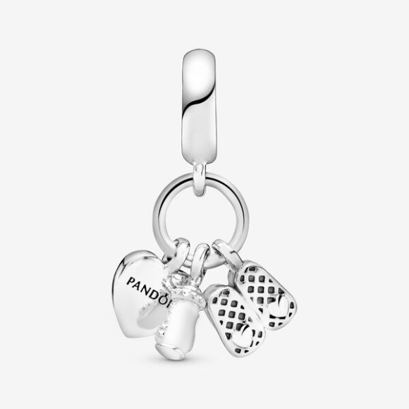 Baby Bottle And Shoes Dangle Charm Pandora Jewellery South Africa