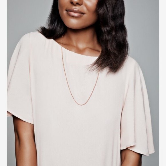 Beaded Chain Necklace-Final Sale Pandora Jewellery South Africa Rose Gold Plated