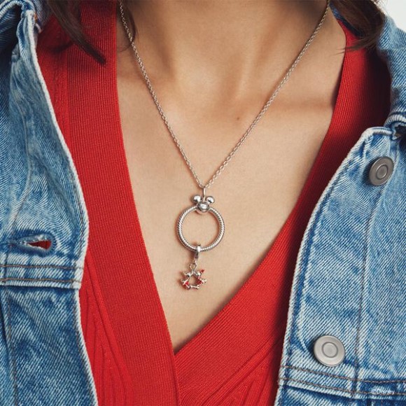 Disney Mickey Mouse O Pendant Necklace Set Pandora Jewellery South Africa