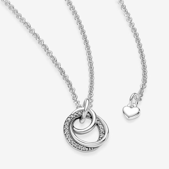 Family Always Encircled Pendant Necklace Pandora Jewellery South Africa