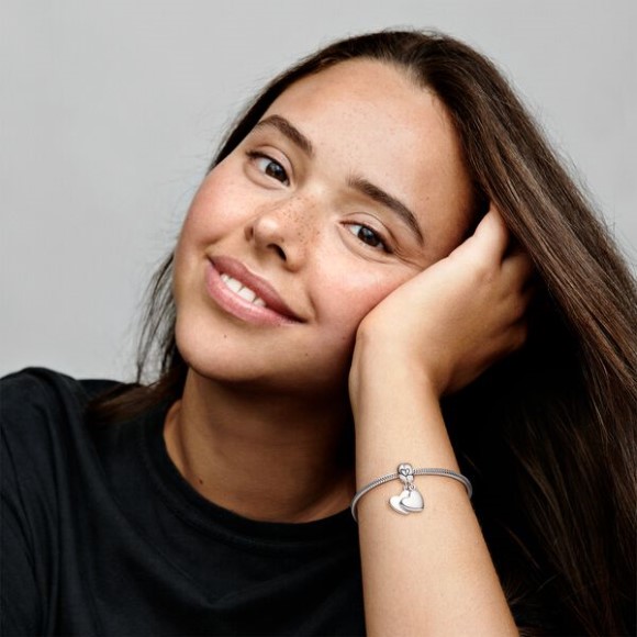 Mother Son Heart Split Dangle Charm Pandora Jewellery South Africa