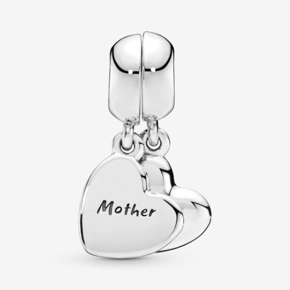 Mother Son Heart Split Dangle Charm Pandora Jewellery South Africa