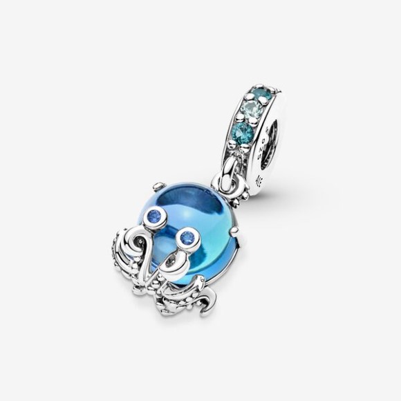 Murano Glass Cute Octopus Dangle Charm Pandora Jewellery South Africa