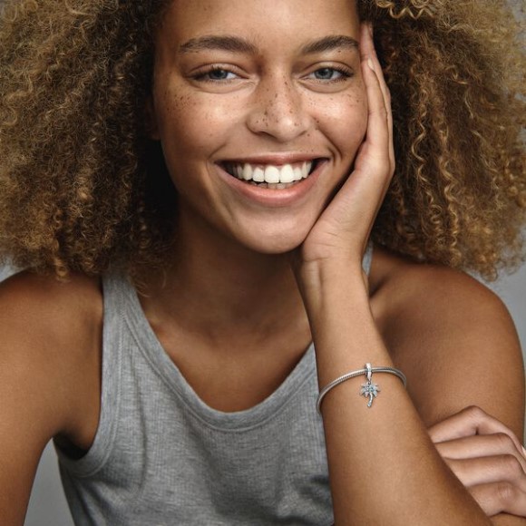 Palm Tree Coconuts Dangle Charm Pandora Jewellery South Africa