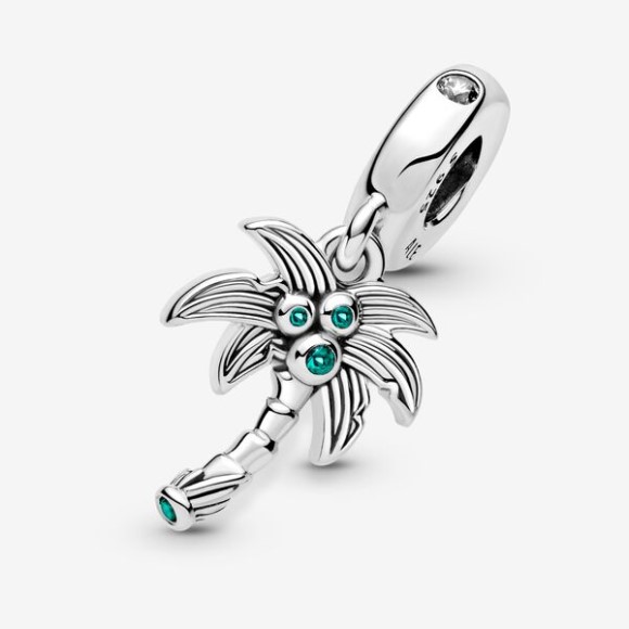 Palm Tree Coconuts Dangle Charm Pandora Jewellery South Africa