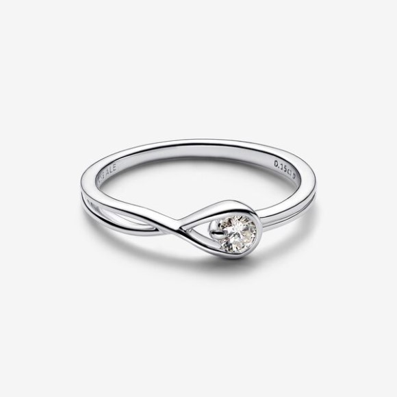 Pandora Jewellery South Africa Brilliance Lab-Created 015 Ct Tw Diamond Ring