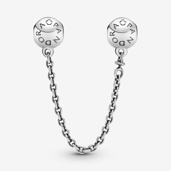 Pandora Jewellery South Africa Logo Safety Chain Charm