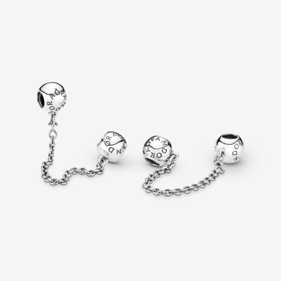 Pandora Jewellery South Africa Logo Safety Chain Charm