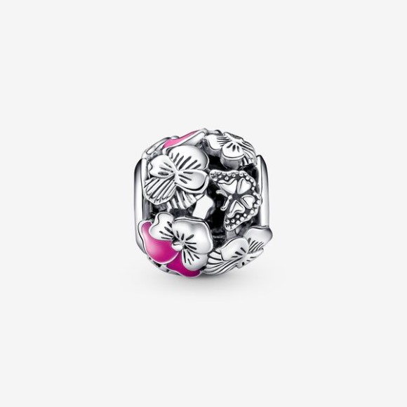 Pansy Flower Friends Charm Pandora Jewellery South Africa