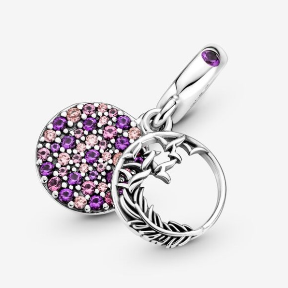 Pave Feather Dangle Charm Pandora Jewellery South Africa