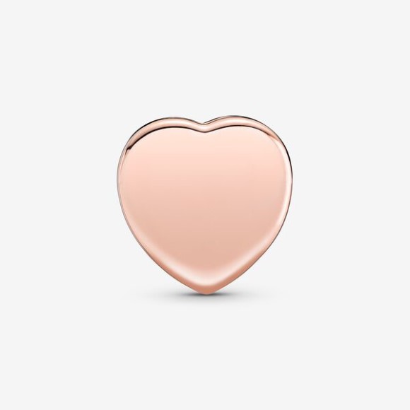 Pave Heart Clip Charm Pandora Jewellery South Africa Rose Gold Plated