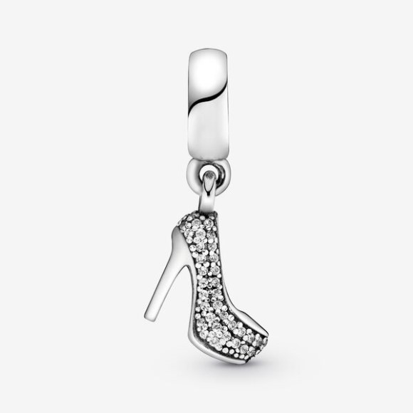 Pave Stiletto Shoe Dangle Charm Pandora Jewellery South Africa