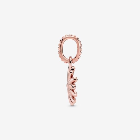 Pink Daisy Flower Dangle Charm Pandora Jewellery South Africa Rose Gold Plated