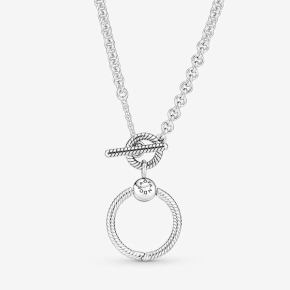 Pandora Jewellery South Africa Moments O Pendant T-Bar Necklace