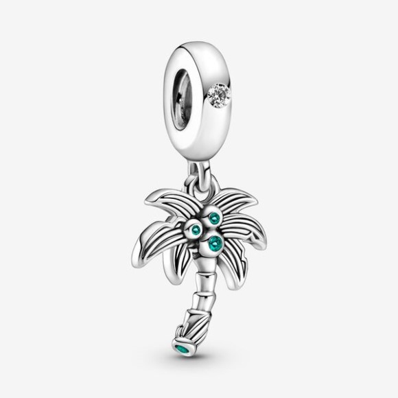 Palm Tree Coconuts Dangle Charm Pandora Jewellery South Africa