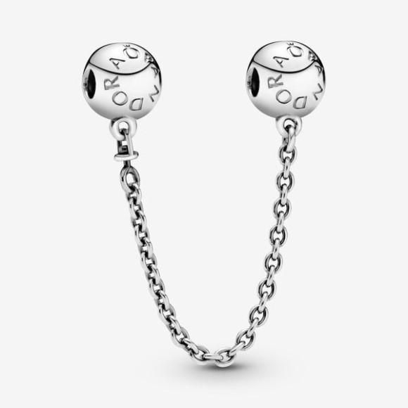 Pandora Jewellery South Africa Logo Safety Chain Charm