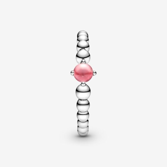 October Petal Pink Beaded Ring Pandora Jewellery South Africa