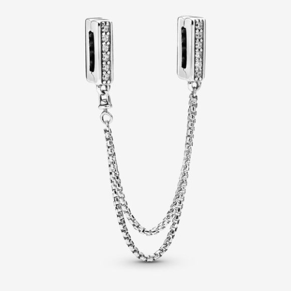Pandora Jewellery South Africa Reflexions Sparkling Safety Chain Clip Charm